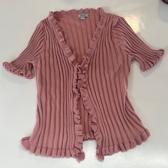 Pink Sweater Tee - Picture 1 of 5